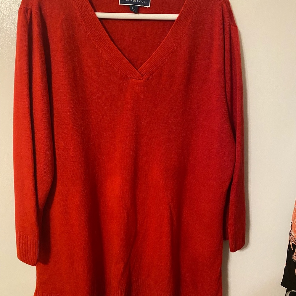 Womens light knit sweater